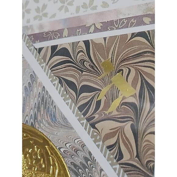 Exotic Star Of David Artist Signed Framed Gold Handpainted Mediterranean Culture - Picture 10 of 16